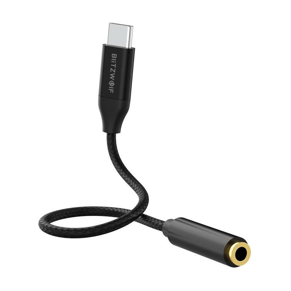 Hurtownia GSM - Adaptér audio USB-C na mini jack 3,5mm BlitzWolf BW-AA2 - BLZ369 - {ean13} - Hurt