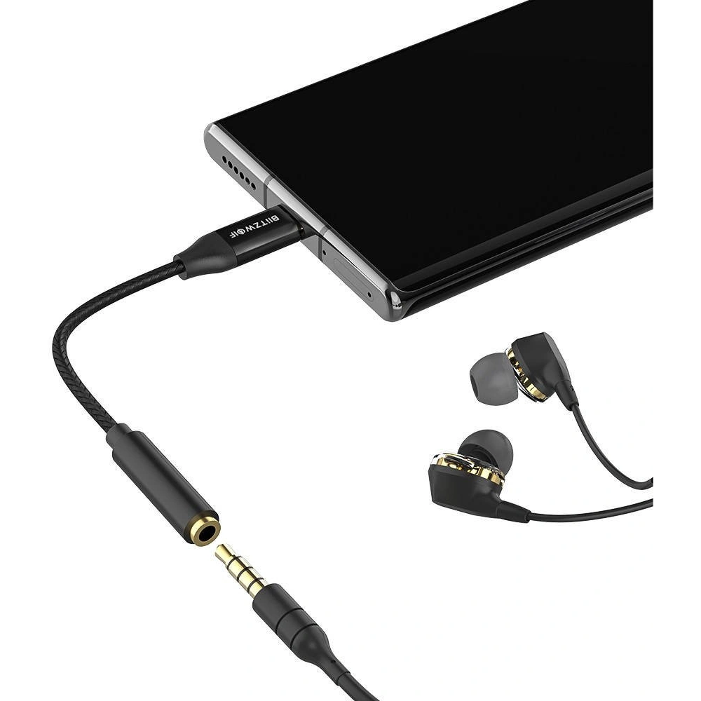 Hurtownia GSM - Adaptér audio USB-C na mini jack 3,5mm BlitzWolf BW-AA2 - BLZ369 - {ean13} - Hurt