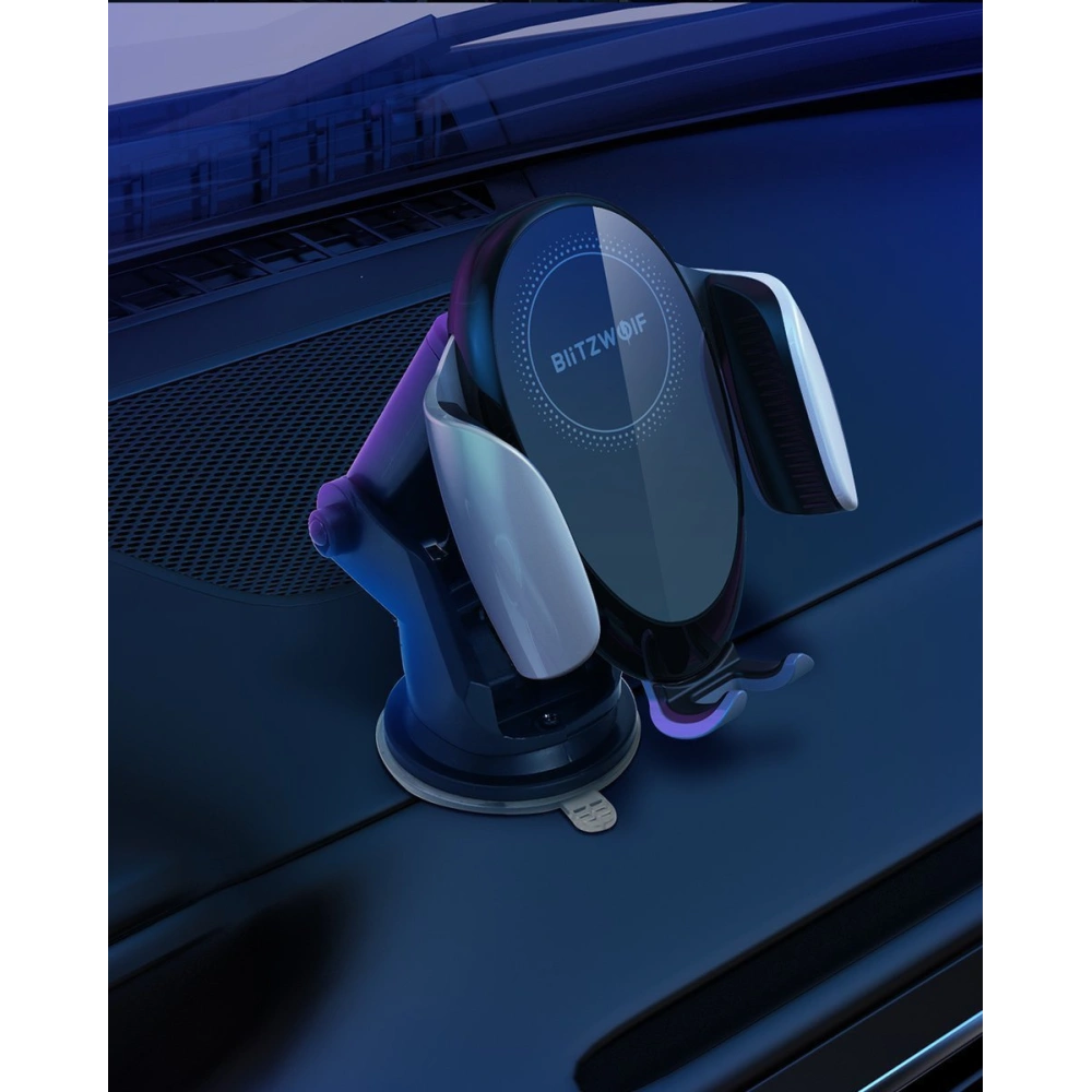 Wholesale Wireless Charging Electric Car Phone Holder BlitzWolf BW-CW3 Qi 15W - BLZ370 - {ean13} - Hurt