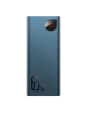 PowerBank Baseus Adaman Metal 20000mAh, PD, QC 3.0, 65W, 2xUSB + USB-C + micro USB, (niebieski)