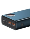 Hurtownia GSM - PowerBank Baseus Adaman Metal 20000mAh, PD, QC 3.0, 65W, 2xUSB + USB-C + micro USB, (modrý) - BSU2697BLU - {ean13} - Hurt