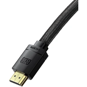 Hurtownia GSM - Kabel HDMI 2.1 Baseus High Definition Series, 8K 60Hz, 3D, HDR, 48Gbps, 3m (czarny) - BSU2698BLK - {ean13} - Hurt