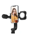 Hurtownia GSM - Statyw / tripod / Selfie stick BlitzWolf BW-BS15 z lampą i mikrofonem - BLZ378 - {ean13} - Hurt