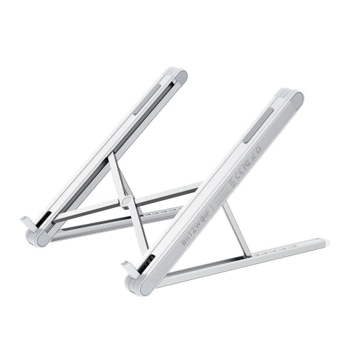 Podstawka Pod Laptop BlitzWolf BW-ELS1, 9.7-15.6, Regulowana (Srebrna) 