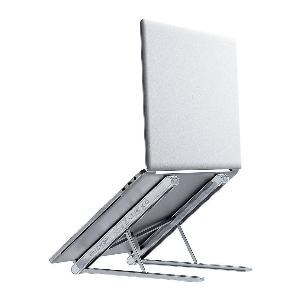 Hurtownia GSM - Podstawka Pod Laptop BlitzWolf BW-ELS1, 9.7-15.6, Regulowana (Srebrna) - BLZ381 - {ean13} - Hurt