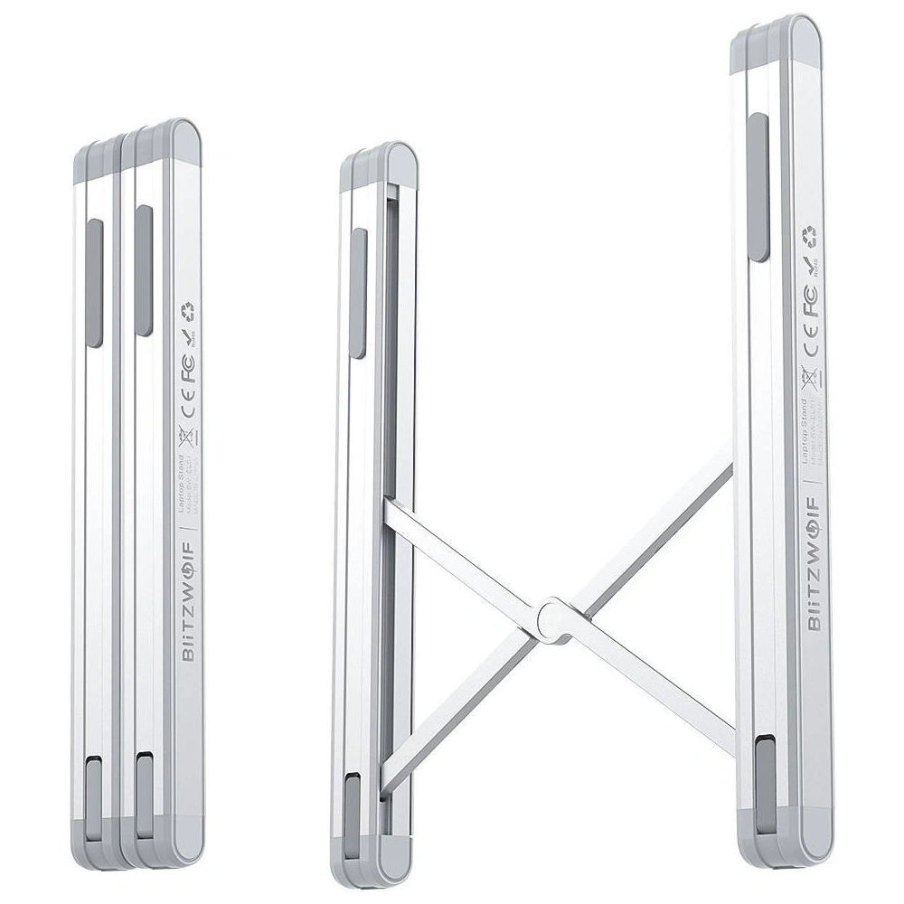 Hurtownia GSM - Podstawka Pod Laptop BlitzWolf BW-ELS1, 9.7-15.6, Regulowana (Srebrna) - BLZ381 - {ean13} - Hurt