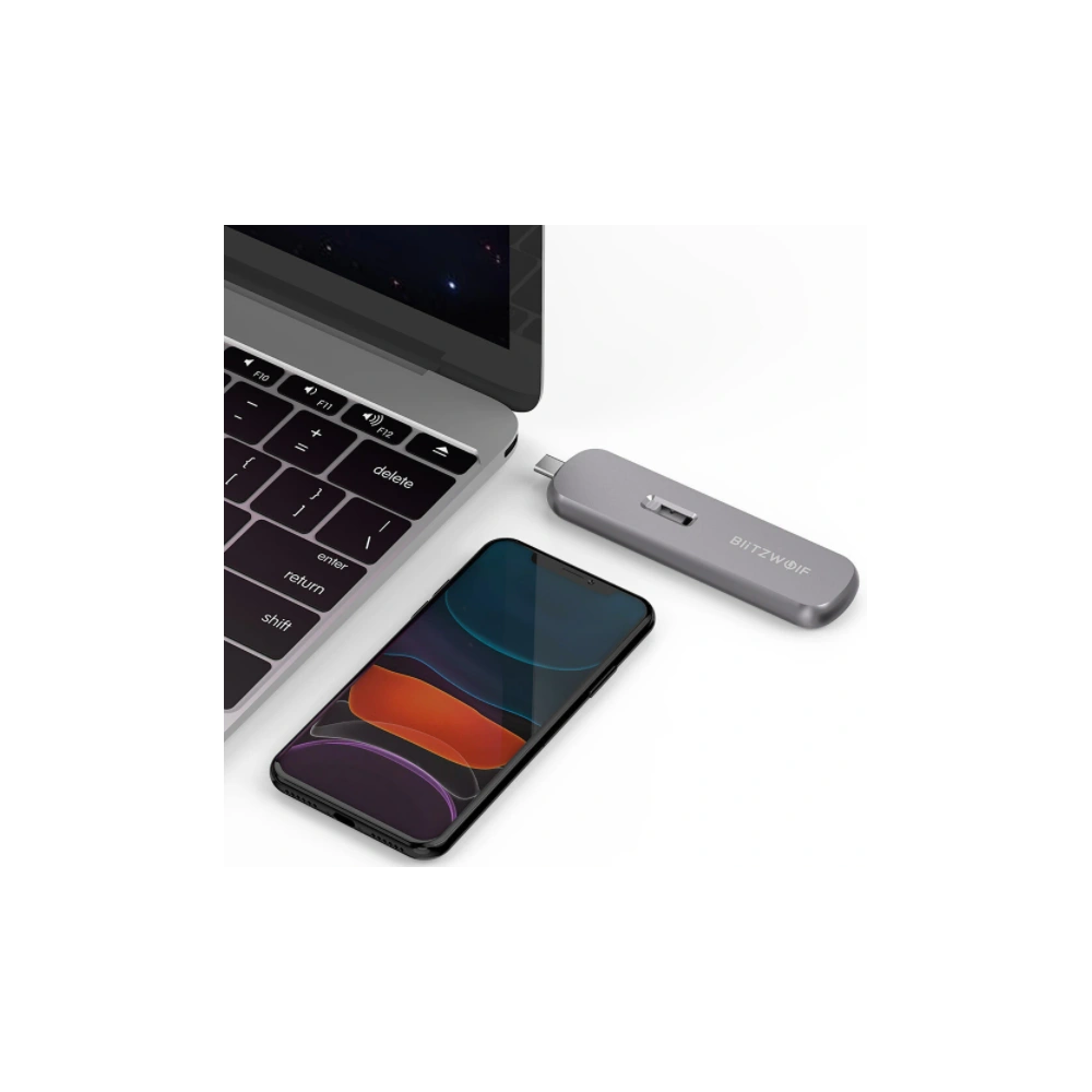 Hurtownia GSM - Obal disku SATA M.2 SSD BlitzWolf BW-SSDE3 B-key, 5Gbps, USB-A - BLZ383 - {ean13} - Hurt