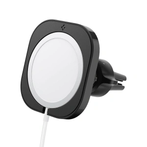 Uchwyt samochodowy Spigen MagFit Apple MagSafe Car Charger Holder Black