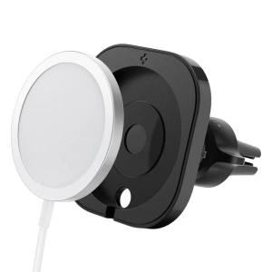 Uchwyt samochodowy Spigen MagFit Apple MagSafe Car Charger Holder Black