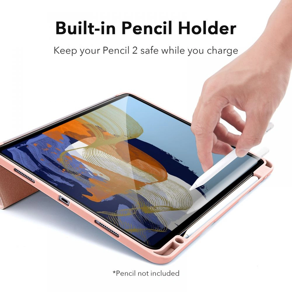 Hurtownia GSM - Etui ESR Rebound Pencil Apple iPad Pro 11 2021 (3. generace) Rose Gold - ESR323RS - {ean13} - Hurt