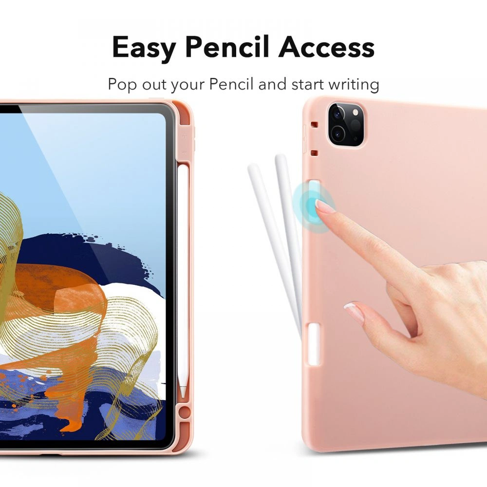 Hurtownia GSM - Etui ESR Rebound Pencil Apple iPad Pro 11 2021 (3. generace) Rose Gold - ESR323RS - {ean13} - Hurt