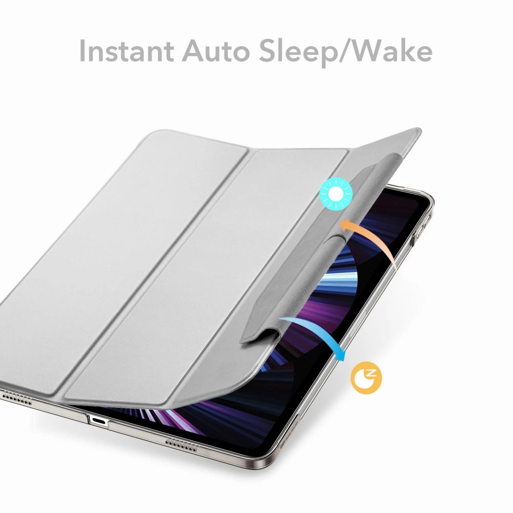 Hurtownia GSM - Etui ESR Ascend Trifold Apple iPad Pro 11 2021 (3. generace) Stříbrně šedá - ESR324SLVGRY - {ean13} - Hurt