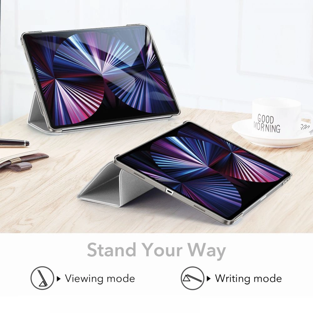 Hurtownia GSM - Etui ESR Ascend Trifold Apple iPad Pro 11 2021 (3. generace) Stříbrně šedá - ESR324SLVGRY - {ean13} - Hurt