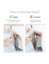 Wholesale ESR Ascend Trifold Apple iPad Pro 11 2021 Silver Grey - ESR324SLVGRY - {ean13} - Hurt