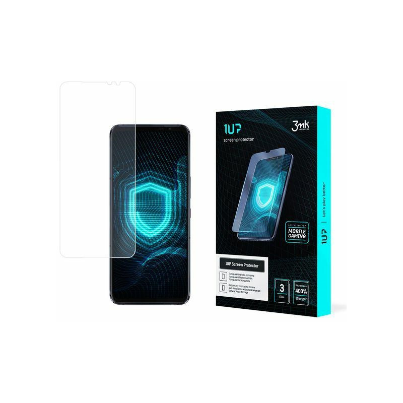 Hurtownia 3MK - 5903108392624 - 3MK1723 - Folia ochronna dla graczy 3MK 1UP Asus Rog Phone 5 5G [3 PACK] - B2B homescreen
