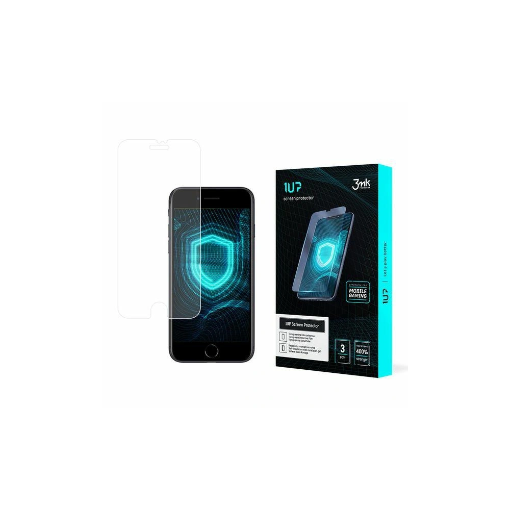 Hurtownia GSM - Folia ochronna dla graczy 3MK 1UP Apple iPhone SE 2022/SE 2020/8/7 [3 PACK] - 3MK1727 - {ean13} - Hurt