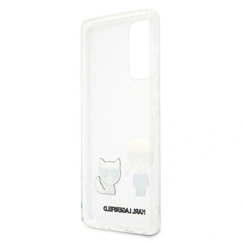 Etui Karl Lagerfeld KLHCA72CKTR Samsung Galaxy A72 hardcase Transparent Karl & Choupette