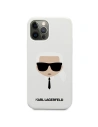 Hurtownia GSM - Etui Karl Lagerfeld KLHCP12MSLKHWH Apple iPhone 12/12 Pro biały/white hardcase Silicone Karl`s Head - KLD507WHT - {ean13} - Hurt