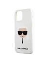 Hurtownia GSM - Etui Karl Lagerfeld KLHCP12MSLKHWH Apple iPhone 12/12 Pro bílý/white hardcase Silicone Karl`s Head - KLD507WHT - {ean13} - Hurt