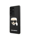 Hurtownia GSM - Etui Karl Lagerfeld KLHCS21LKH3DBK Samsung Galaxy S21 Ultra czarny/black hardcase 3D Rubber Karl`s Head - KLD508BLK - {ean13} - Hurt