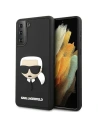 Karl Lagerfeld KLHCS21MKH3DBK Samsung Galaxy S21+ Plus black hardcase 3D Rubber Karl`s Head