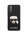 Hurtownia GSM - Etui Karl Lagerfeld KLHCS21MKH3DBK Samsung Galaxy S21+ Plus czarny/black hardcase 3D Rubber Karl`s Head - KLD509BLK - {ean13} - Hurt