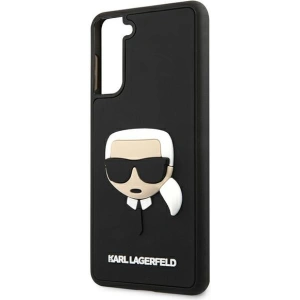 Hurtownia GSM - Karl Lagerfeld Samsung Case KLHCS21MKH3DBK Galaxy S21+ Plus schwarz/schwarzes Hartschalengehäuse 3D Rubber Karl`s Head - KLD509BLK - {ean13} - Hurt