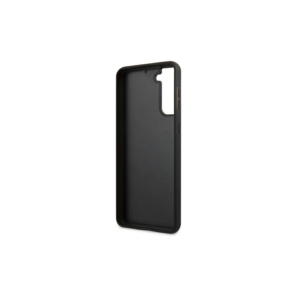 Etui Karl Lagerfeld KLHCS21MKH3DBK Samsung Galaxy S21+ Plus černé/black hardcase 3D Rubber Karl`s Head