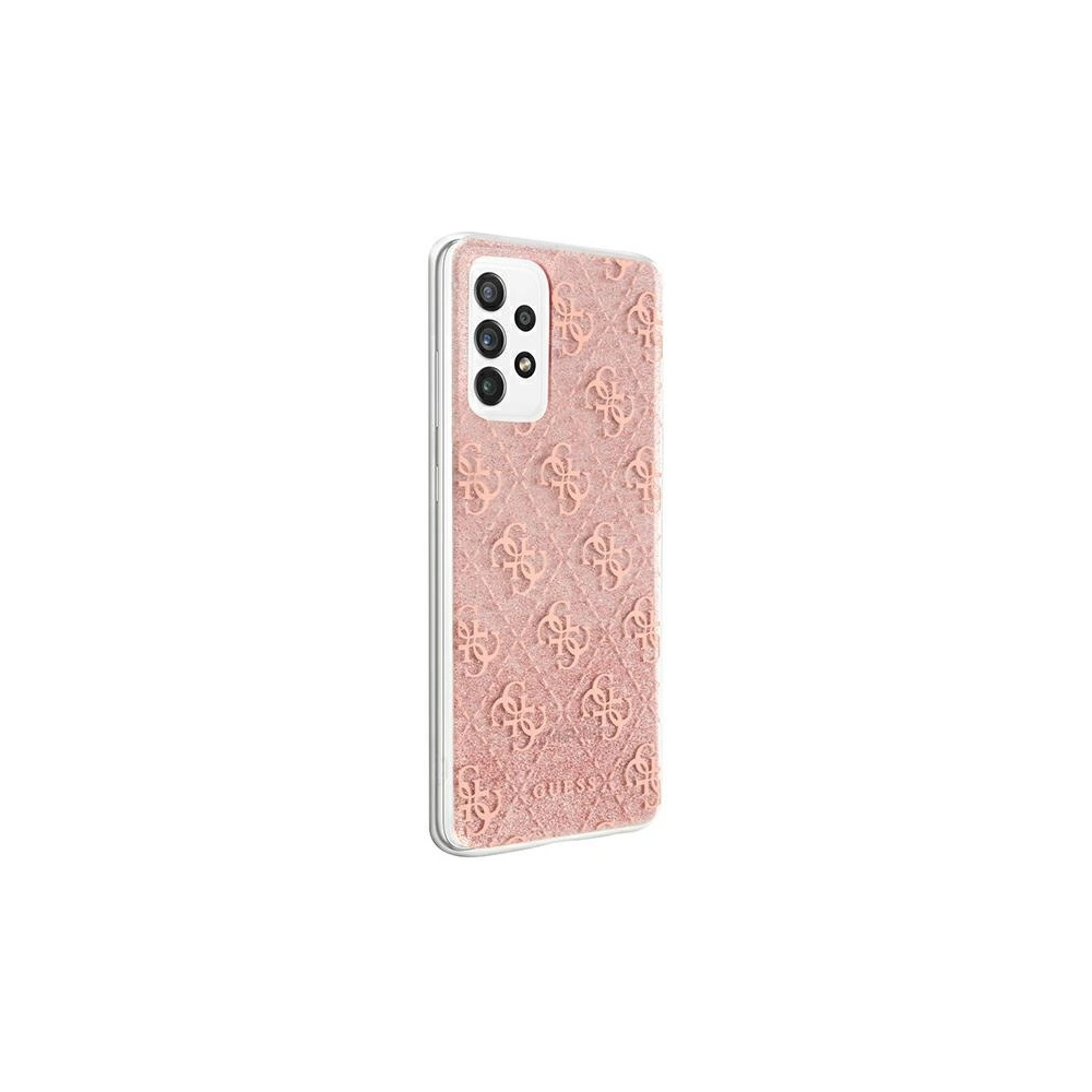 Hurtownia GSM - Etui Guess GUHCA72PCU4GLPI Samsung Galaxy A72 růžový/pink tvrdý kryt 4G Glitter - GUE993PNK - {ean13} - Hurt
