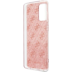 Wholesale Guess GUHCA72PCU4GLPI Samsung Galaxy A72 pink hard case 4G Glitter - GUE993PNK - {ean13} - Hurt