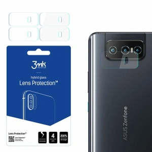 Hurtownia GSM - Hybridní sklo na objektiv fotoaparátu 3MK Ochrana objektivu Asus Zenfone 8 Flip 5G [4 PACK] - 3MK1754 - {ean13} - Hurt