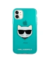 Hurtownia GSM - Etui Karl Lagerfeld KLHCN61CHTRB Apple iPhone 11 niebieski/blue hardcase Glitter Choupette Fluo - KLD512BLU - {ean13} - Hurt