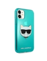 Hurtownia GSM - Etui Karl Lagerfeld KLHCN61CHTRB Apple iPhone 11 niebieski/blue hardcase Glitter Choupette Fluo - KLD512BLU - {ean13} - Hurt