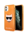 Hurtownia GSM - Etui Karl Lagerfeld KLHCN61CHTRO Apple iPhone 11 pomarańczowy/orange hardcase Glitter Choupette Fluo - KLD513ORG - {ean13} - Hurt