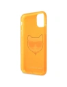 Hurtownia GSM - Etui Karl Lagerfeld KLHCN61CHTRO Apple iPhone 11 pomarańczowy/orange hardcase Glitter Choupette Fluo - KLD513ORG - {ean13} - Hurt