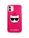 Wholesale Karl Lagerfeld KLHCN61CHTRP Apple iPhone 11 pink hardcase Glitter Choupette Fluo - KLD514PNK - {ean13} - Hurt