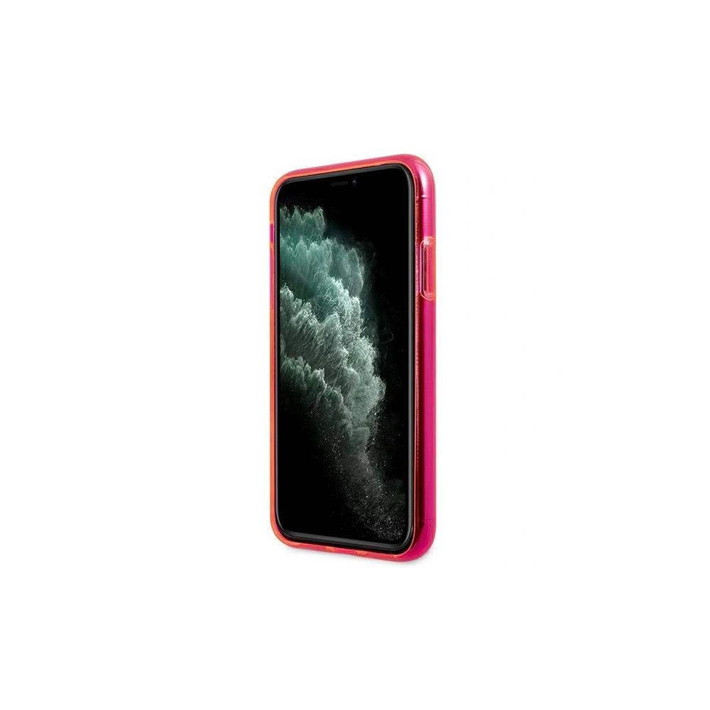 Hurtownia GSM - Etui Karl Lagerfeld KLHCN61CHTRP Apple iPhone 11 różowy/pink hardcase Glitter Choupette Fluo - KLD514PNK - {ean13} - Hurt