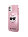 Hurtownia GSM - Etui Karl Lagerfeld KLHCN61CHTUGLP Apple iPhone 11 różowy/pink hardcase Glitter Choupette - KLD516PNK - {ean13} - Hurt