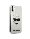 Hurtownia GSM - Etui Karl Lagerfeld KLHCN61CHTUGLS Apple iPhone 11 srebrny/silver hardcase Glitter Choupette - KLD517SLV - {ean13} - Hurt