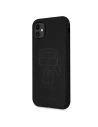 Hurtownia GSM - Etui Karl Lagerfeld KLHCN61SILTTBK Apple iPhone 11 Silicone Ikonik Outline černý/black - KLD518BLK - {ean13} - Hurt