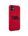 Hurtownia GSM - Etui Karl Lagerfeld KLHCN61SLKLRE Apple iPhone 11 Silicone Stack Logo czerwony/red - KLD519RED - {ean13} - Hurt