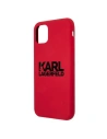 Hurtownia GSM - Etui Karl Lagerfeld KLHCN61SLKLRE Apple iPhone 11 Silicone Stack Logo czerwony/red - KLD519RED - {ean13} - Hurt