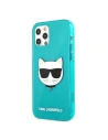 Hurtownia GSM - Etui Karl Lagerfeld KLHCP12LCHTRB Apple iPhone 12 Pro Max niebieski/blue hardcase Glitter Choupette Fluo - KLD520BLU - {ean13} - Hurt