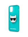 Hurtownia GSM - Etui Karl Lagerfeld KLHCP12LCHTRB Apple iPhone 12 Pro Max niebieski/blue hardcase Glitter Choupette Fluo - KLD520BLU - {ean13} - Hurt