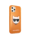 Hurtownia GSM - Etui Karl Lagerfeld KLHCP12LCHTRO Apple iPhone 12 Pro Max pomarańczowy/orange hardcase Glitter Choupette Fluo - KLD521ORG - {ean13} - Hurt