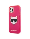 Hurtownia GSM - Etui Karl Lagerfeld KLHCP12LCHTRP Apple iPhone 12 Pro Max różowy/pink hardcase Glitter Choupette Fluo - KLD522PNK - {ean13} - Hurt
