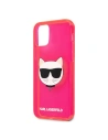 Hurtownia GSM - Etui Karl Lagerfeld KLHCP12LCHTRP Apple iPhone 12 Pro Max różowy/pink hardcase Glitter Choupette Fluo - KLD522PNK - {ean13} - Hurt