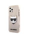 Wholesale Karl Lagerfeld KLHCP12LCHTUGLGO Apple iPhone 12 Pro Max gold hardcase Glitter Choupette - KLD523GLD - {ean13} - Hurt