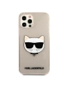Wholesale Karl Lagerfeld KLHCP12LCHTUGLGO Apple iPhone 12 Pro Max gold hardcase Glitter Choupette - KLD523GLD - {ean13} - Hurt