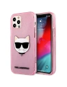 Etui Karl Lagerfeld KLHCP12LCHTUGLP Apple iPhone 12 Pro Max różowy/pink hardcase Glitter Choupette